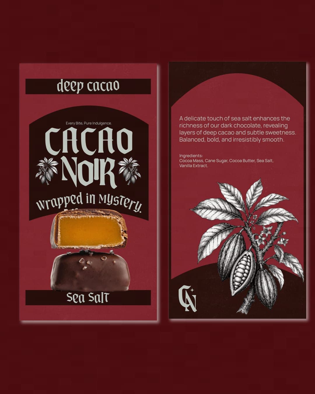 COCAO NOIR – Food & Beverage identity by Design By Sukaina, additional view 9 of 10