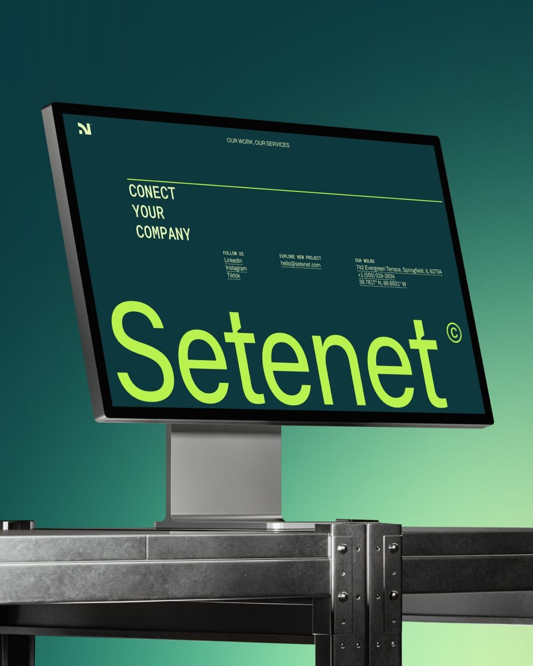 Setenet – Technology identity by Estúdio Reven