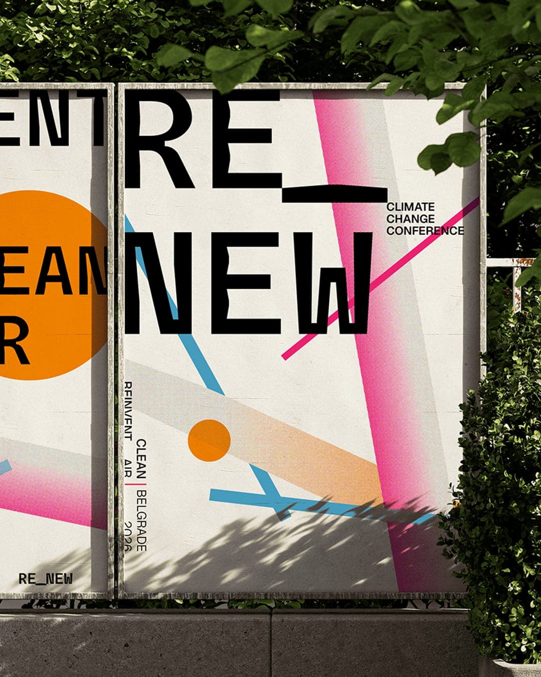 RE_NEW Climate Conference Brandind