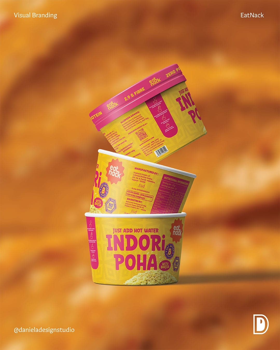 EatNack – Food & Beverage identity by Danieladesignstudio, additional view 5 of 5