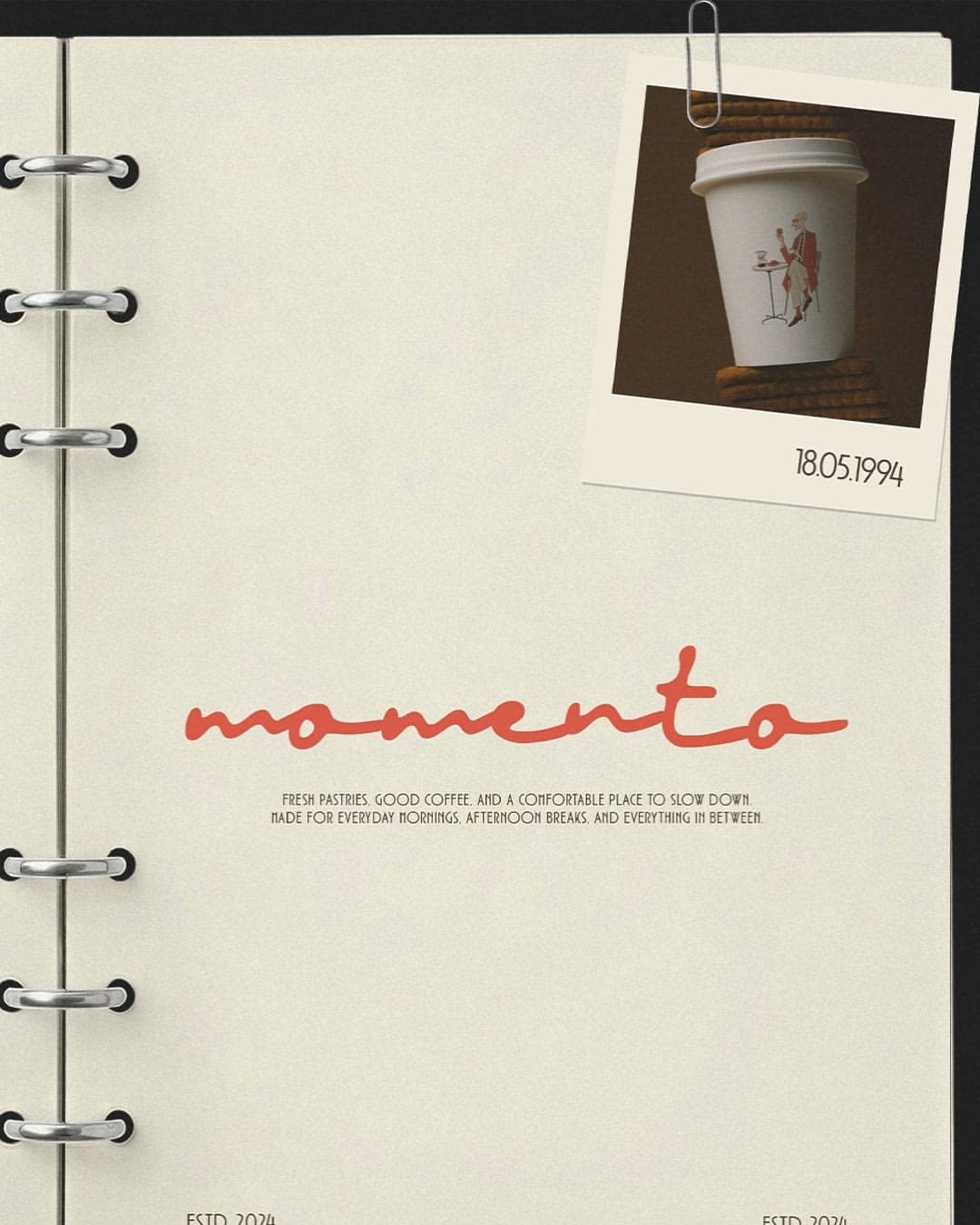 Momento - Bakery and Cafe Brand Identity