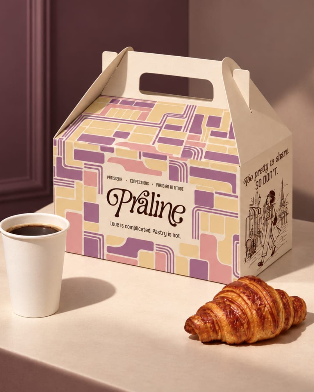 Praline – Food & Beverage identity by Designbyhira, additional view 6 of 10