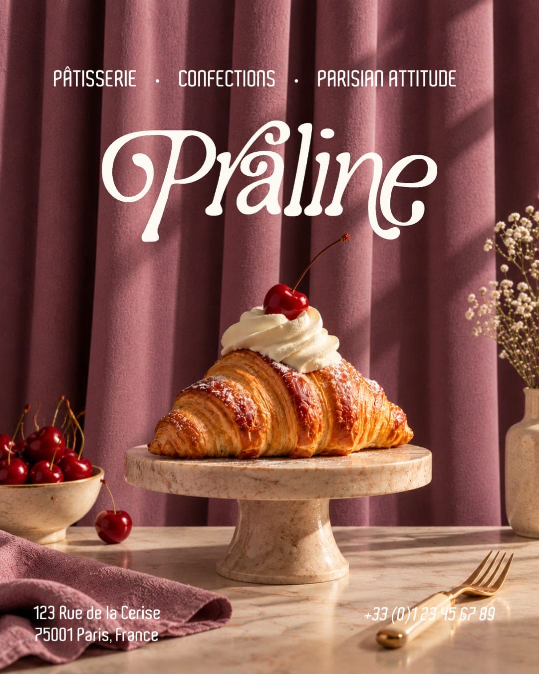 Praline – Food & Beverage identity by Designbyhira
