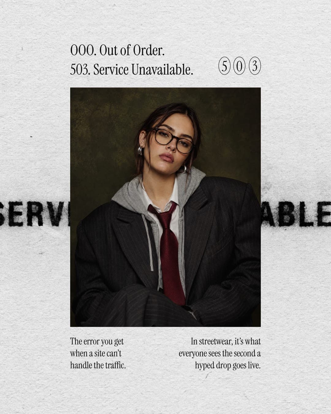 OUT OF ORDER – Fashion & Apparel identity by madstudio.ny, additional view 4 of 6