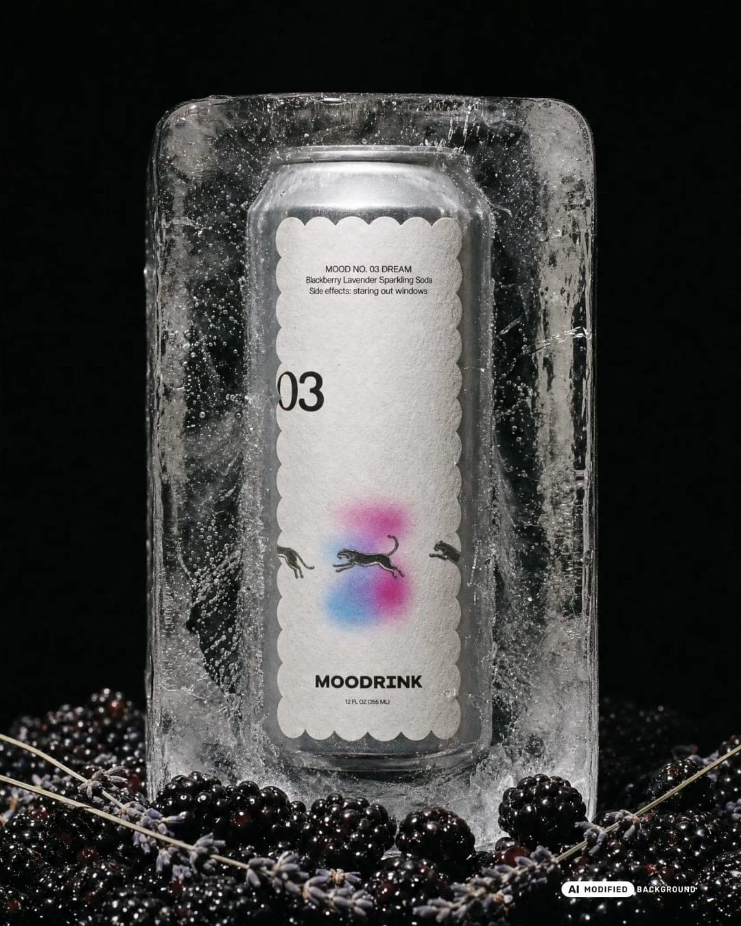 Moodrink – Food & Beverage identity by madstudio.ny, additional view 4 of 5, AI MODIFIED · background