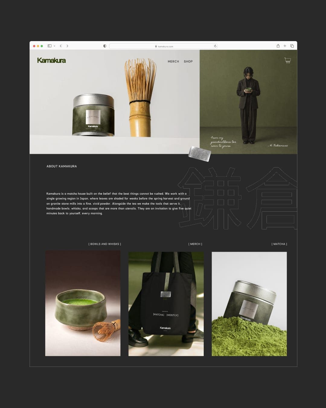 Kamakura – Food & Beverage identity by madstudio.ny