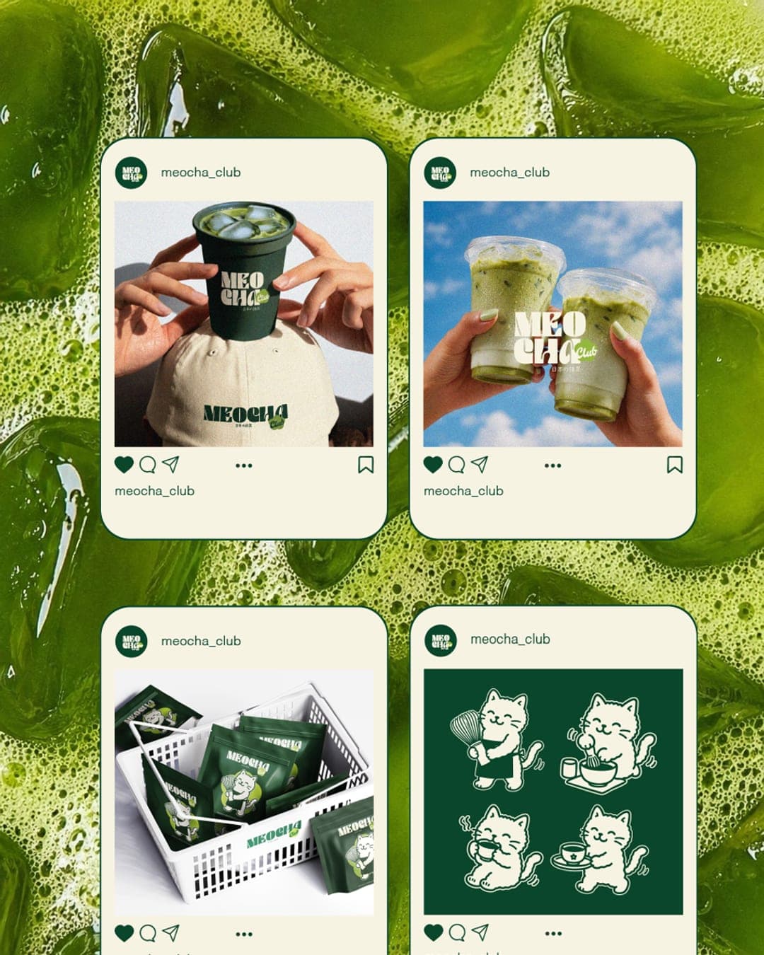 MEOCHA - BRANDING – Food & Beverage identity by tenvr, additional view 5 of 6
