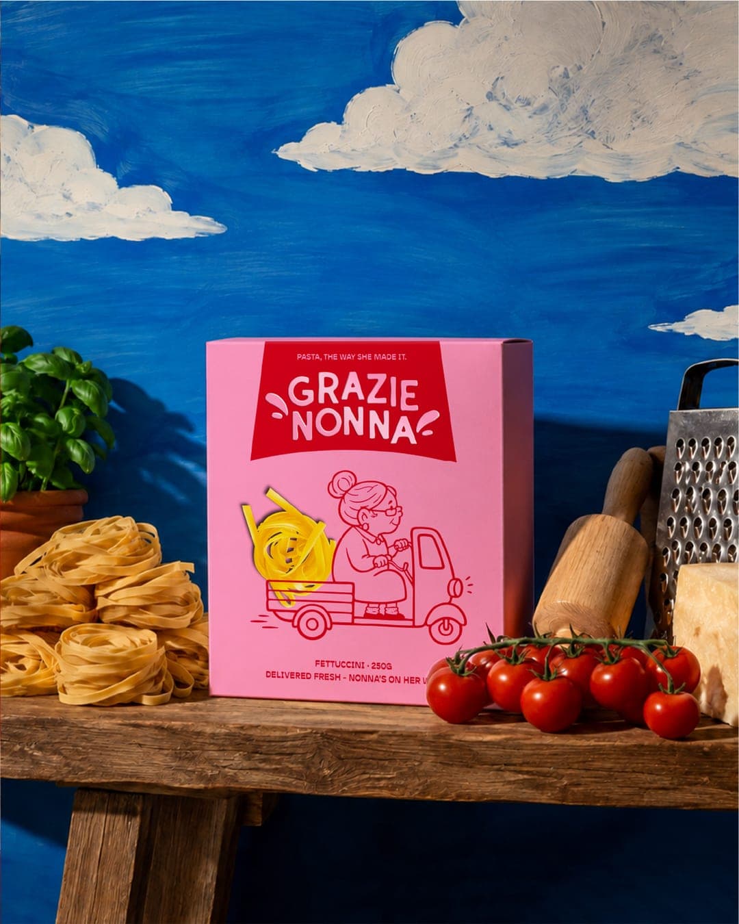 Grazie Nonna – Food & Beverage identity by Aleena Sultana, additional view 7 of 7