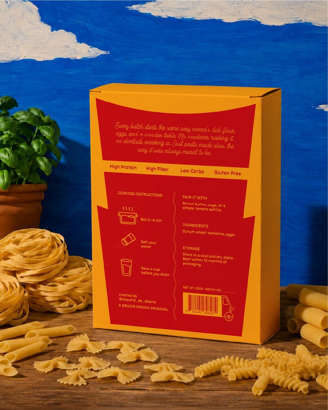 Grazie Nonna – Food & Beverage identity by Aleena Sultana, additional view 4 of 7