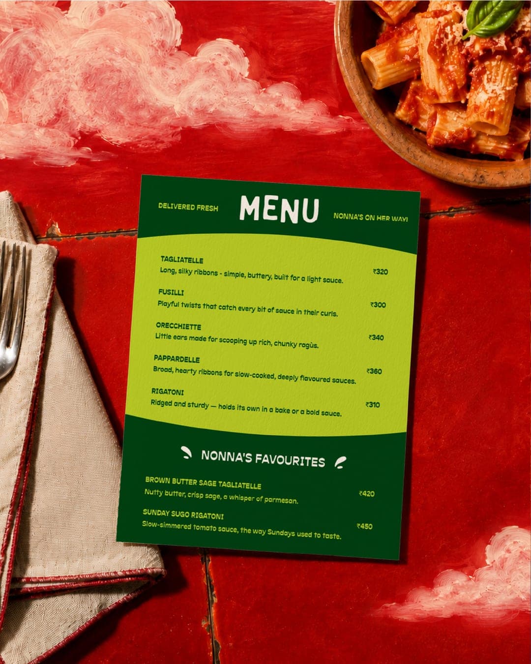 Grazie Nonna – Food & Beverage identity by Aleena Sultana, additional view 6 of 7