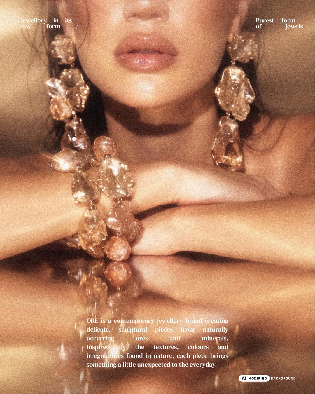 Ore – Fashion & Apparel identity by Sand design, additional view 4 of 10, AI MODIFIED · background
