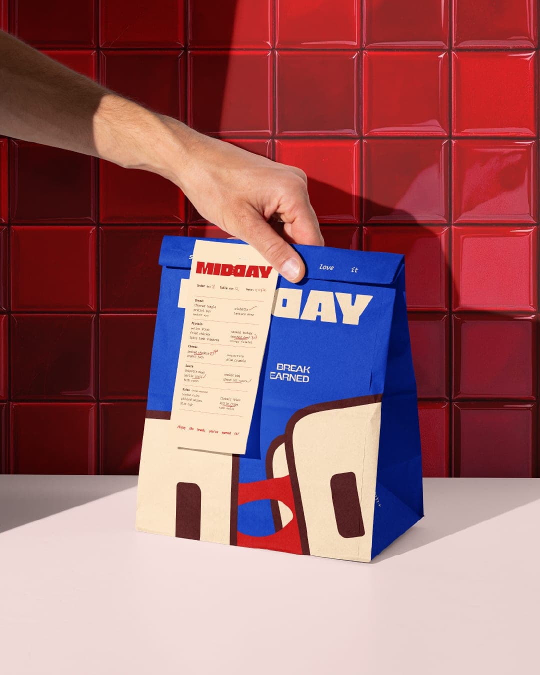 Midday - Sandwich house branding