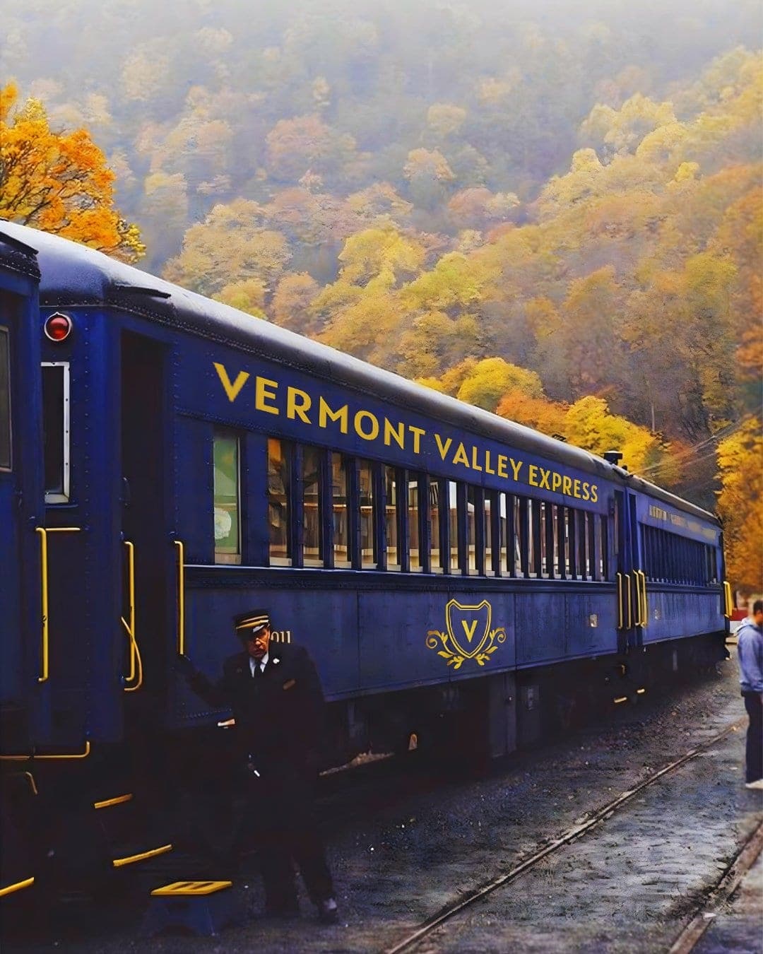 Vermont Valley Express – Hospitality & Travel identity by Vasundhara, additional view 3 of 9