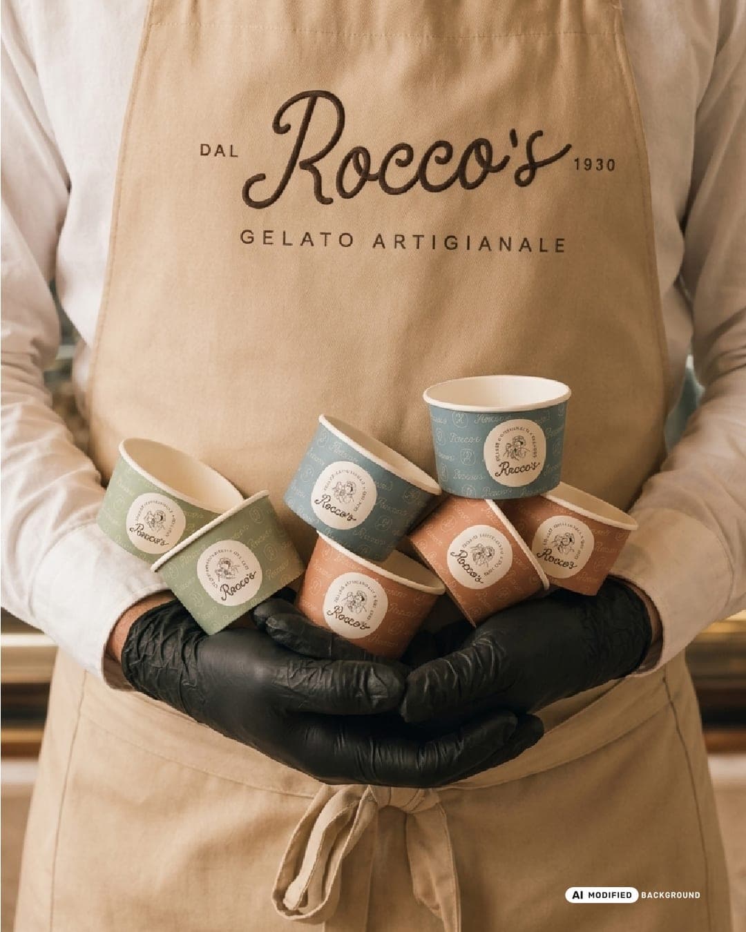 Rocco's – Food & Beverage identity by brandingwithkamelia, additional view 6 of 10, AI MODIFIED · background