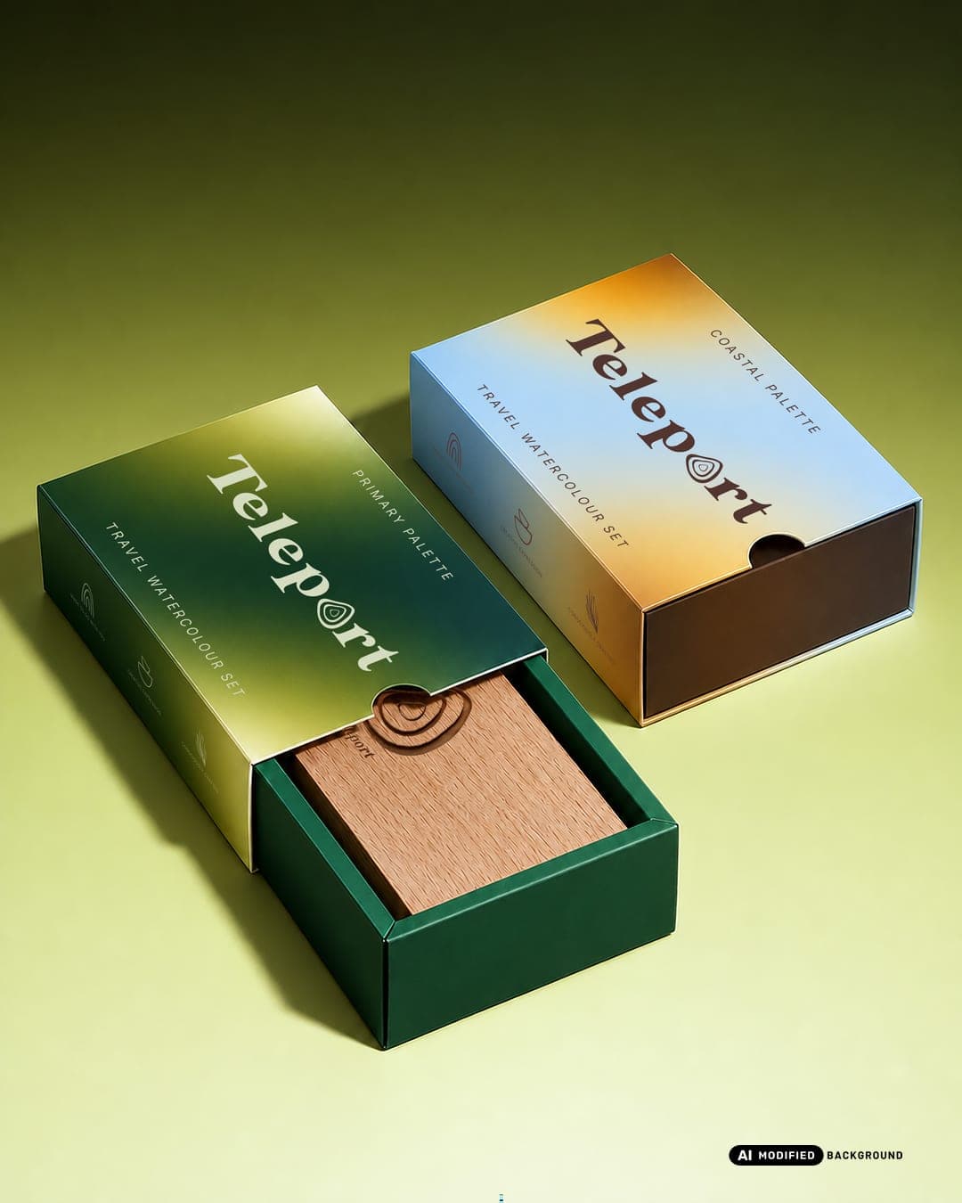 TELEPORT – Entertainment & Media identity by syeda maham, additional view 7 of 10, AI MODIFIED · background