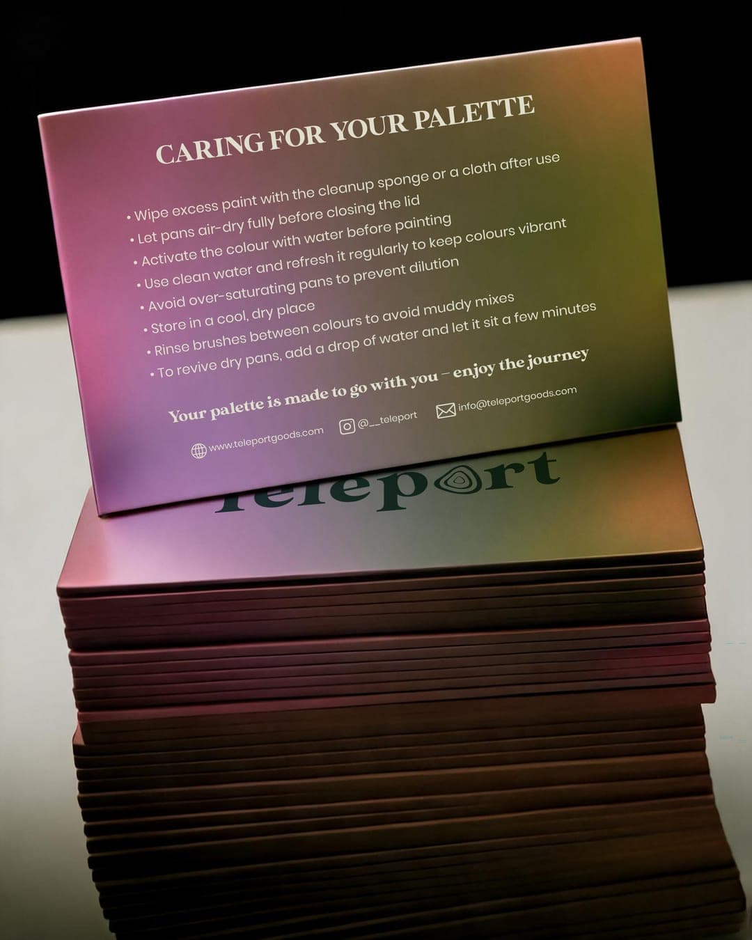 TELEPORT – Entertainment & Media identity by syeda maham, additional view 6 of 10