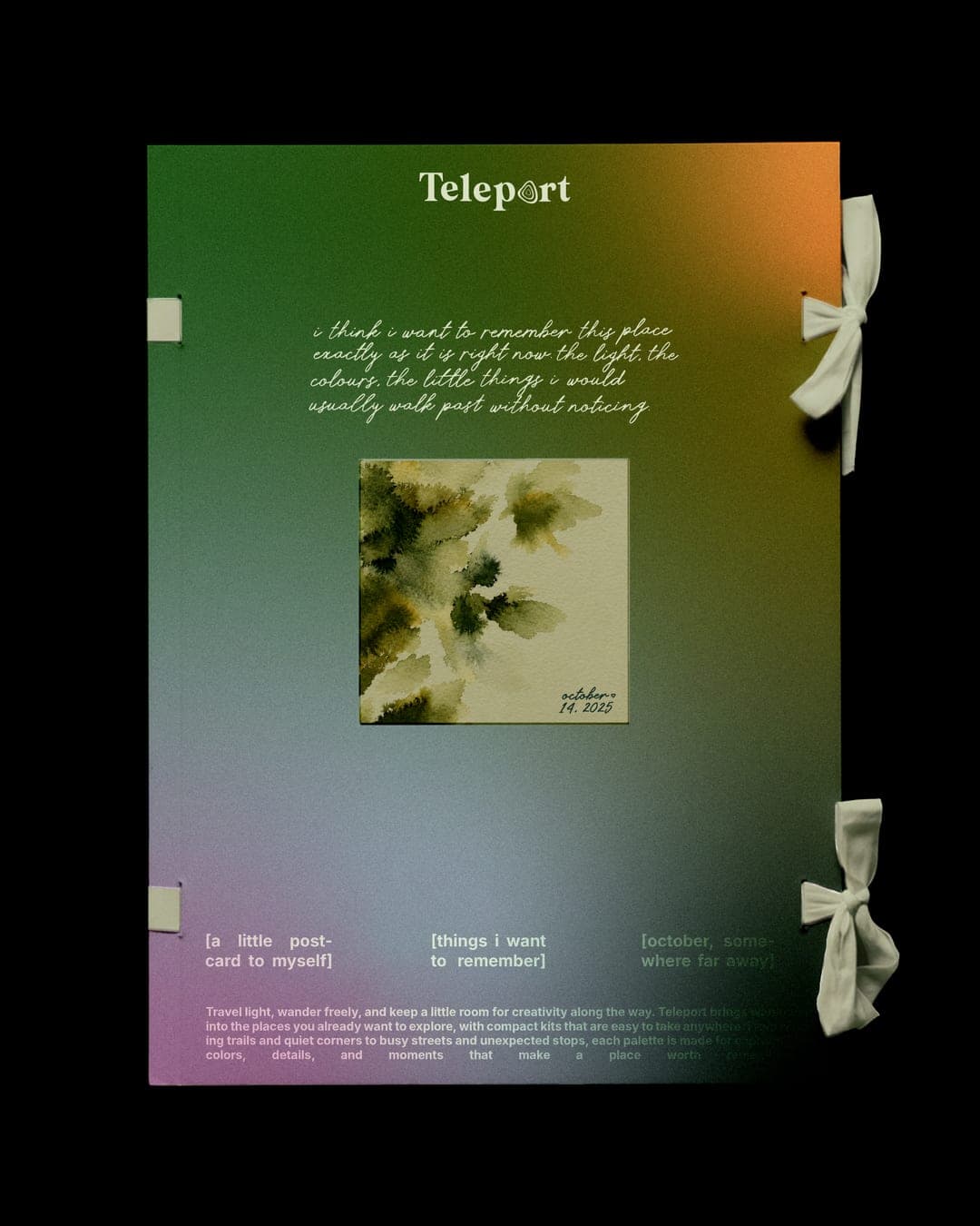 TELEPORT – Entertainment & Media identity by syeda maham, additional view 3 of 10