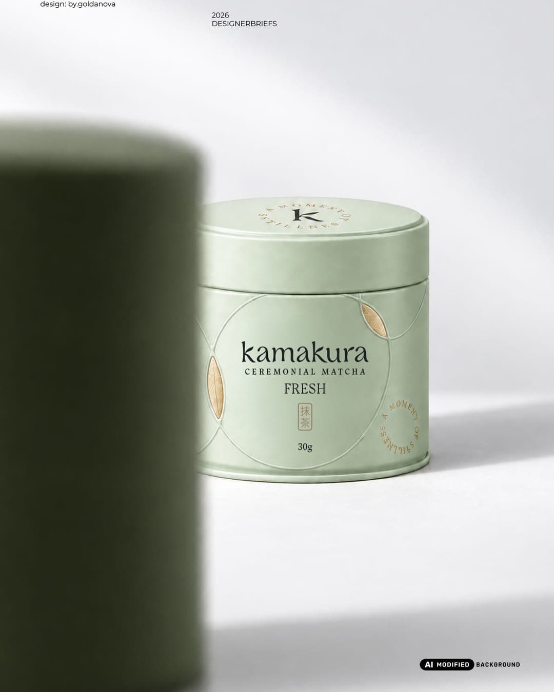 KAMAKURA - Ceremonia – Food & Beverage identity by Goldanova, additional view 4 of 10, AI MODIFIED · background