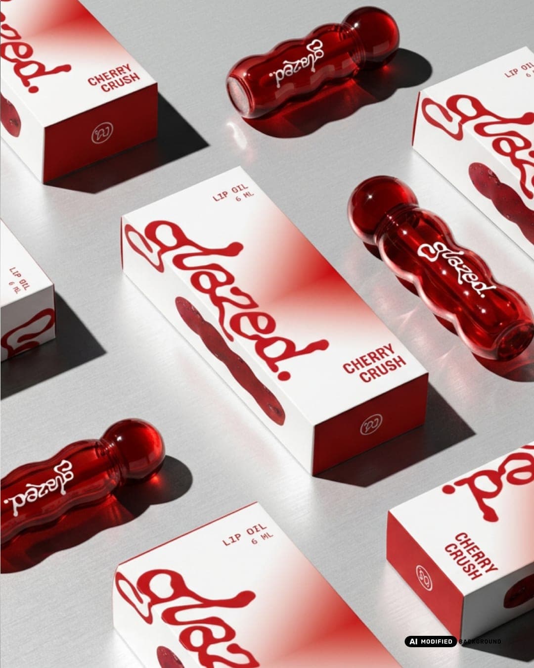 Glazed – Beauty & Personal Care identity by Untitled.zee, additional view 10 of 10, AI MODIFIED · background