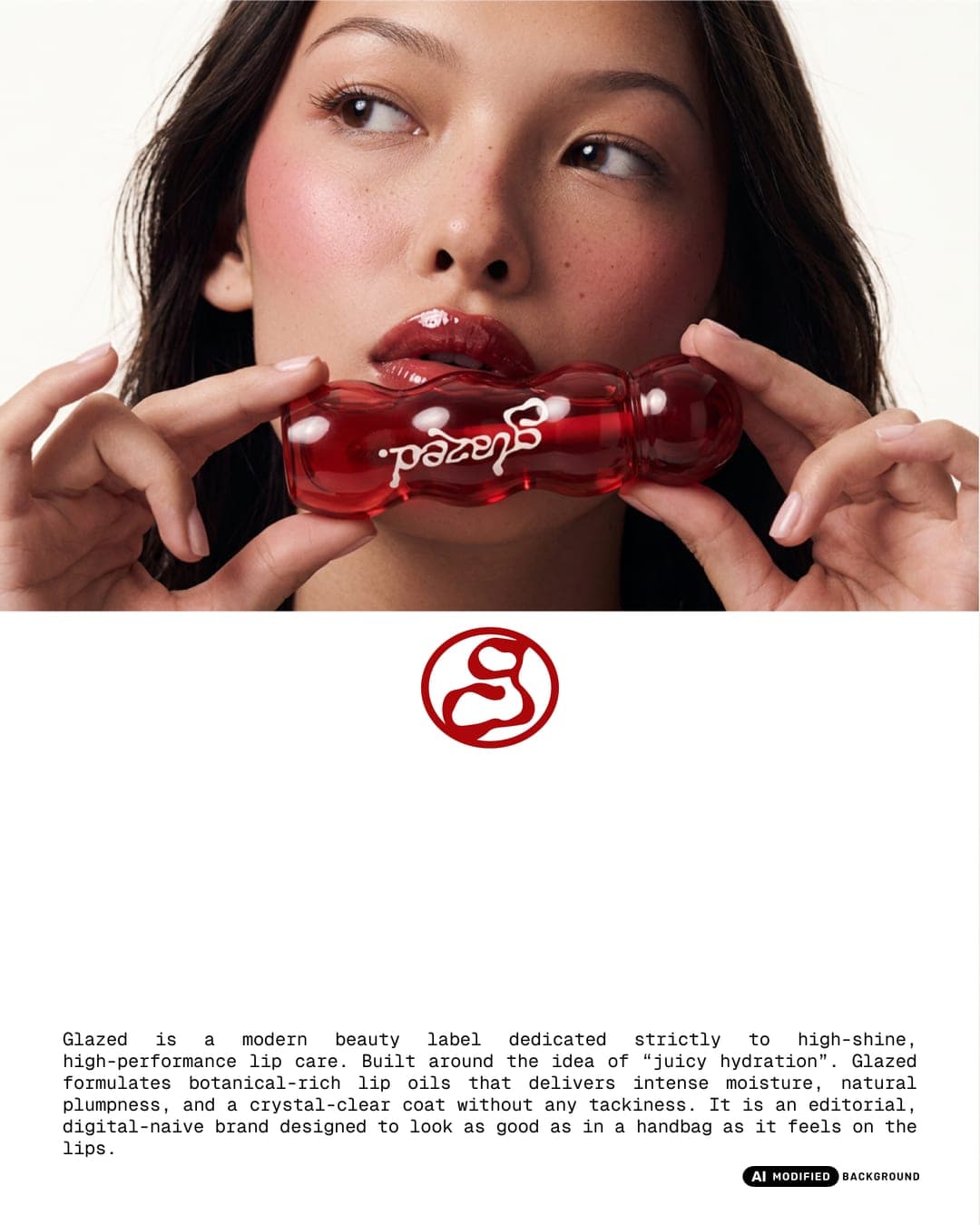 Glazed – Beauty & Personal Care identity by Untitled.zee, additional view 5 of 10, AI MODIFIED · background