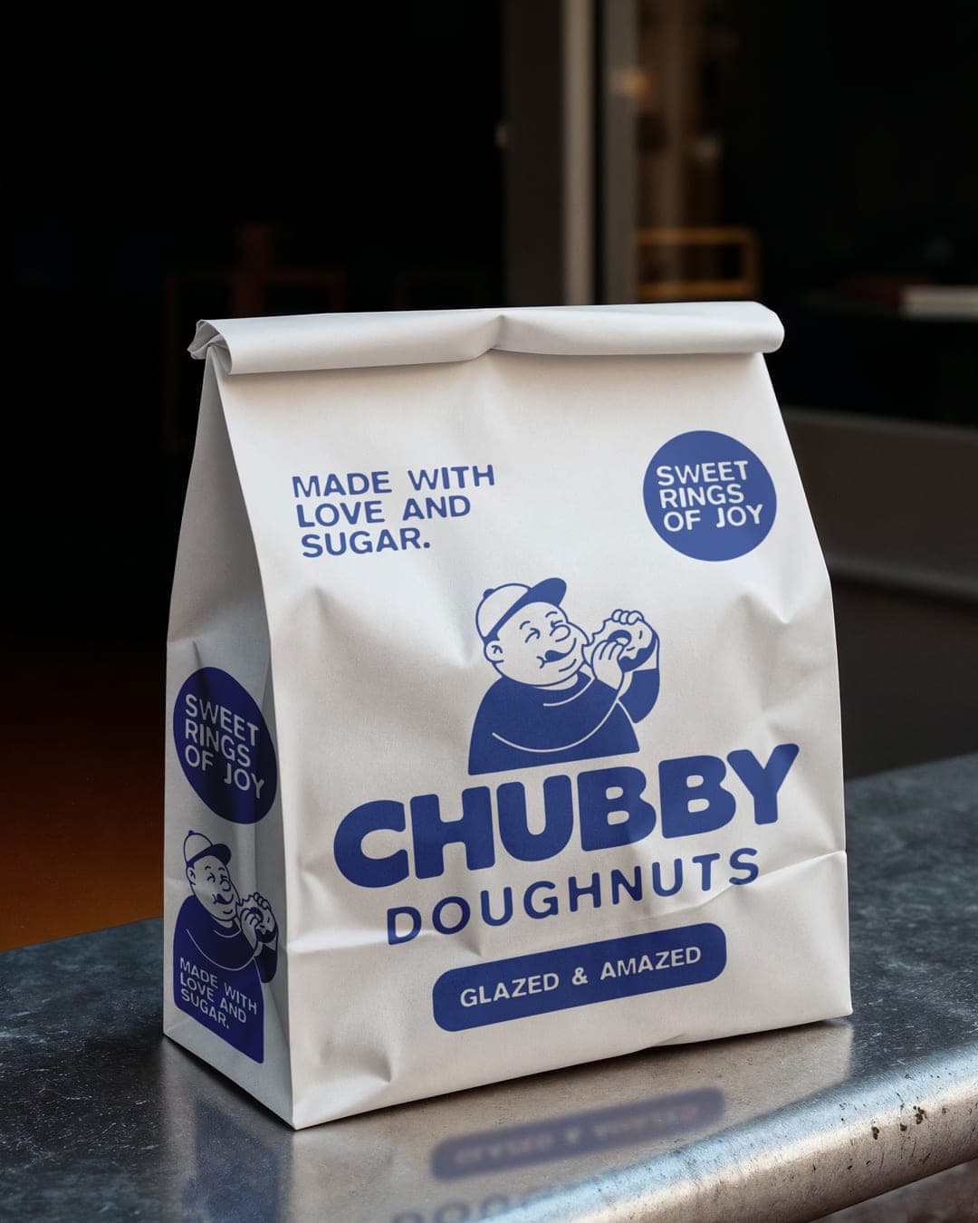 Chubby Doughnuts – Food & Beverage identity by Differentspecies, additional view 5 of 6