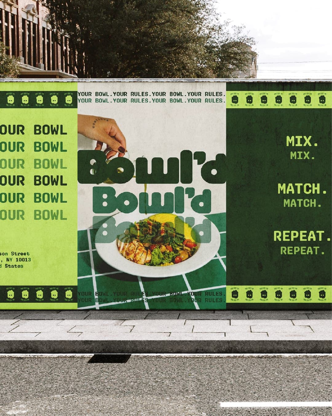 Bowl'd – Food & Beverage identity by Akshay Arul Strategic Brand Designer, additional view 7 of 10