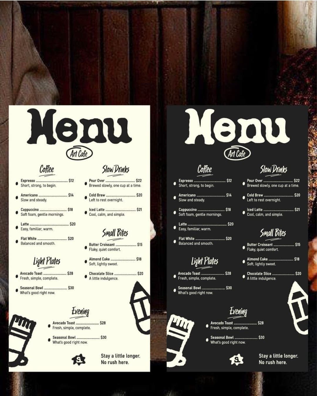 Still Life — Art Café Brand Identity
