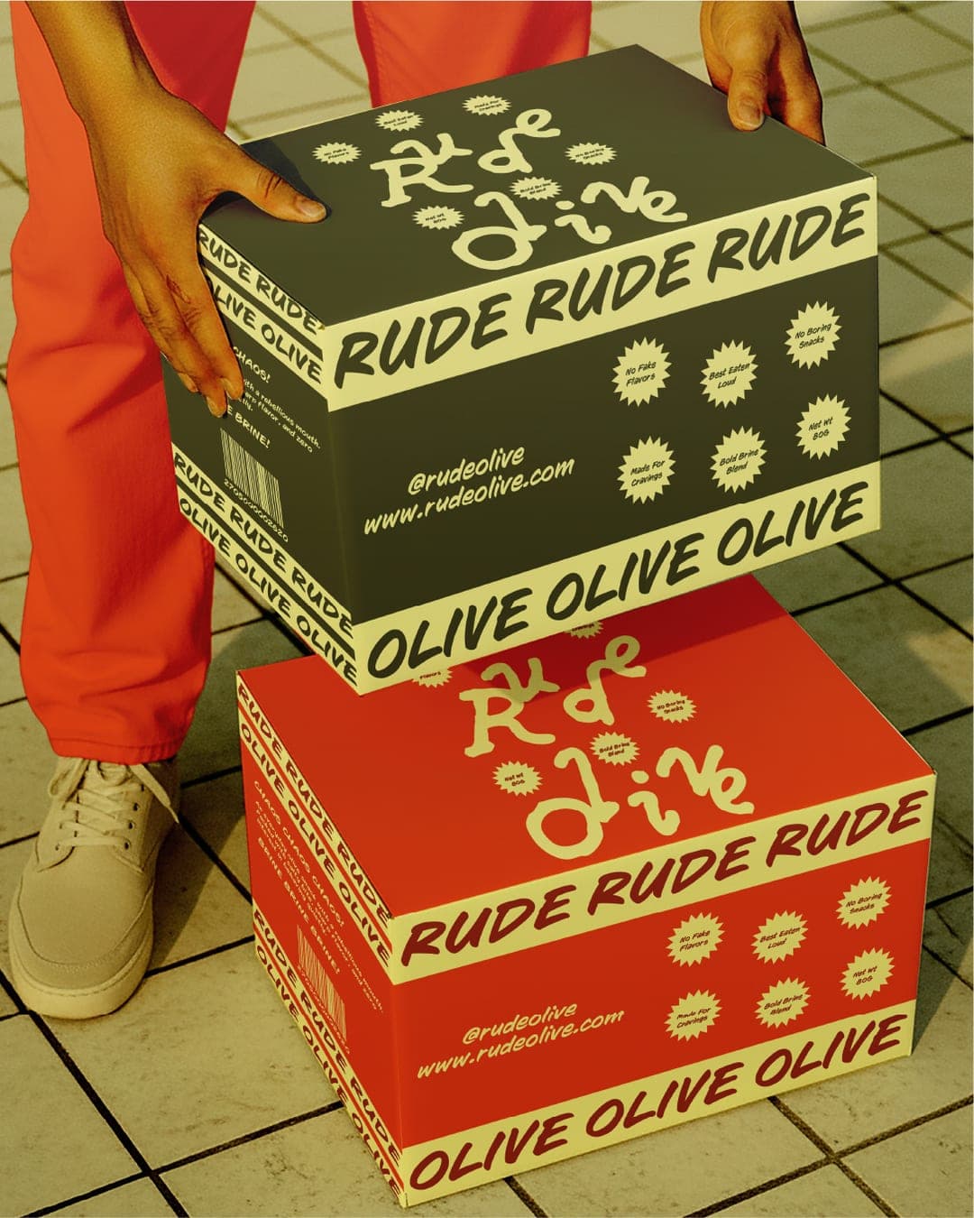 Rude Olive – Food & Beverage identity by Akshay Arul Strategic Brand Designer, additional view 9 of 10