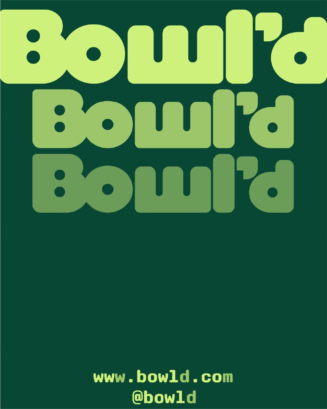 Bowl'd – Food & Beverage identity by Akshay Arul Strategic Brand Designer, additional view 10 of 10