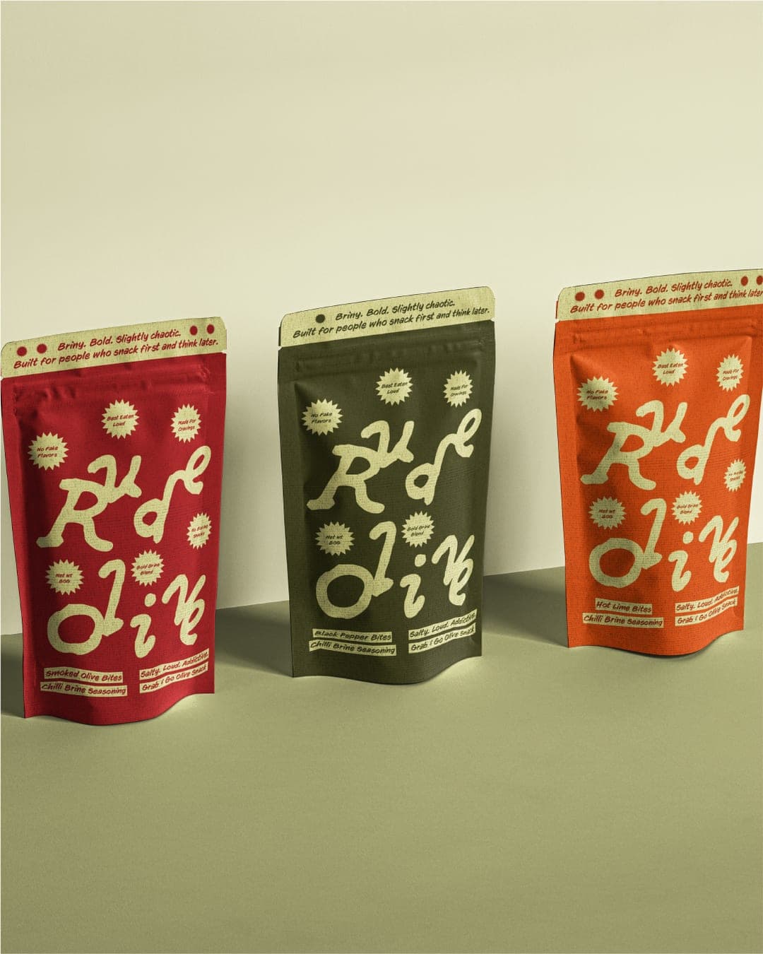 Rude Olive – Food & Beverage identity by Akshay Arul Strategic Brand Designer