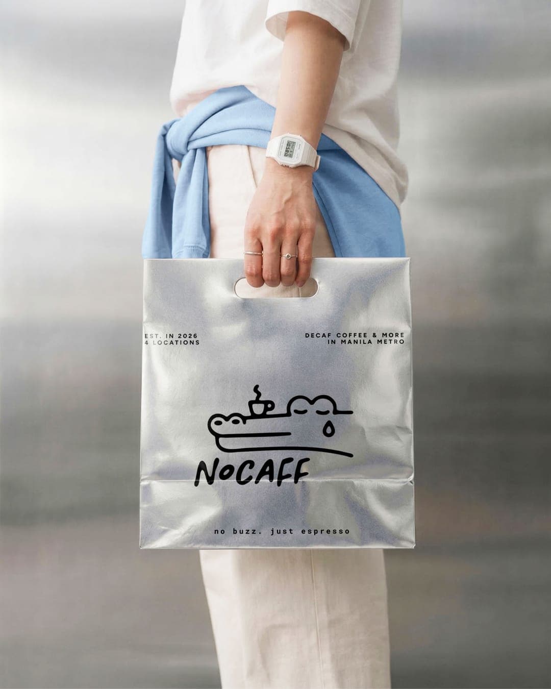 NoCaff Brand Identity Design – Food & Beverage identity by bloomlinestudio, additional view 9 of 10