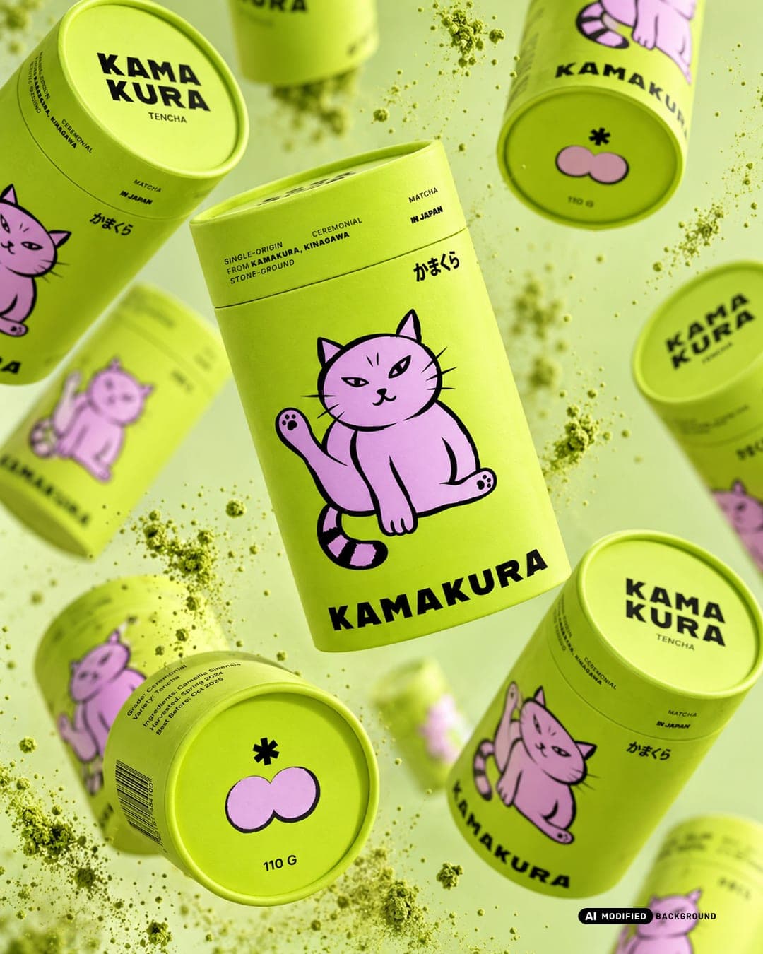 KAMAKURA — Playful M – Food & Beverage identity by bloomlinestudio, additional view 6 of 10, AI MODIFIED · background