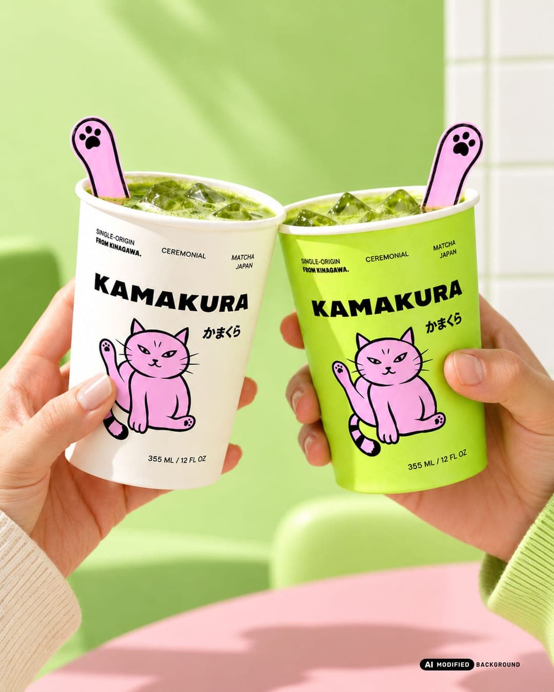 KAMAKURA — Playful M – Food & Beverage identity by bloomlinestudio, additional view 8 of 10, AI MODIFIED · background