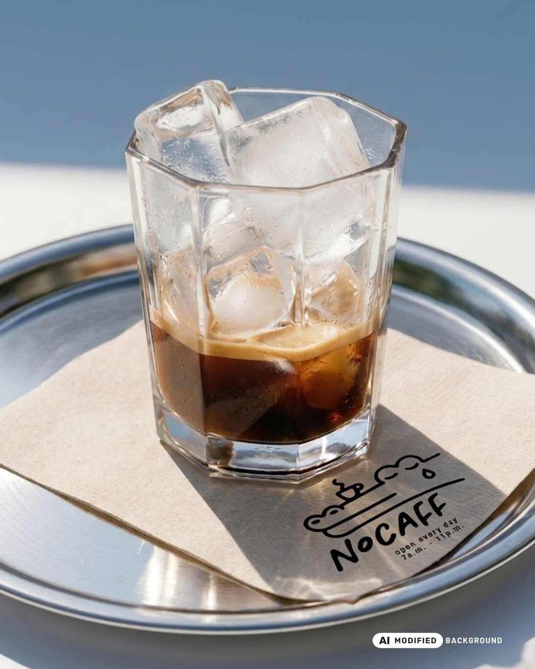 NoCaff Brand Identity Design – Food & Beverage identity by bloomlinestudio, additional view 8 of 10, AI MODIFIED · background