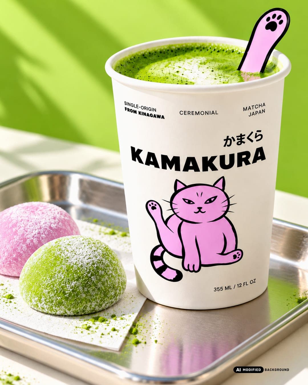 KAMAKURA — Playful M – Food & Beverage identity by bloomlinestudio, additional view 4 of 10, AI MODIFIED · background