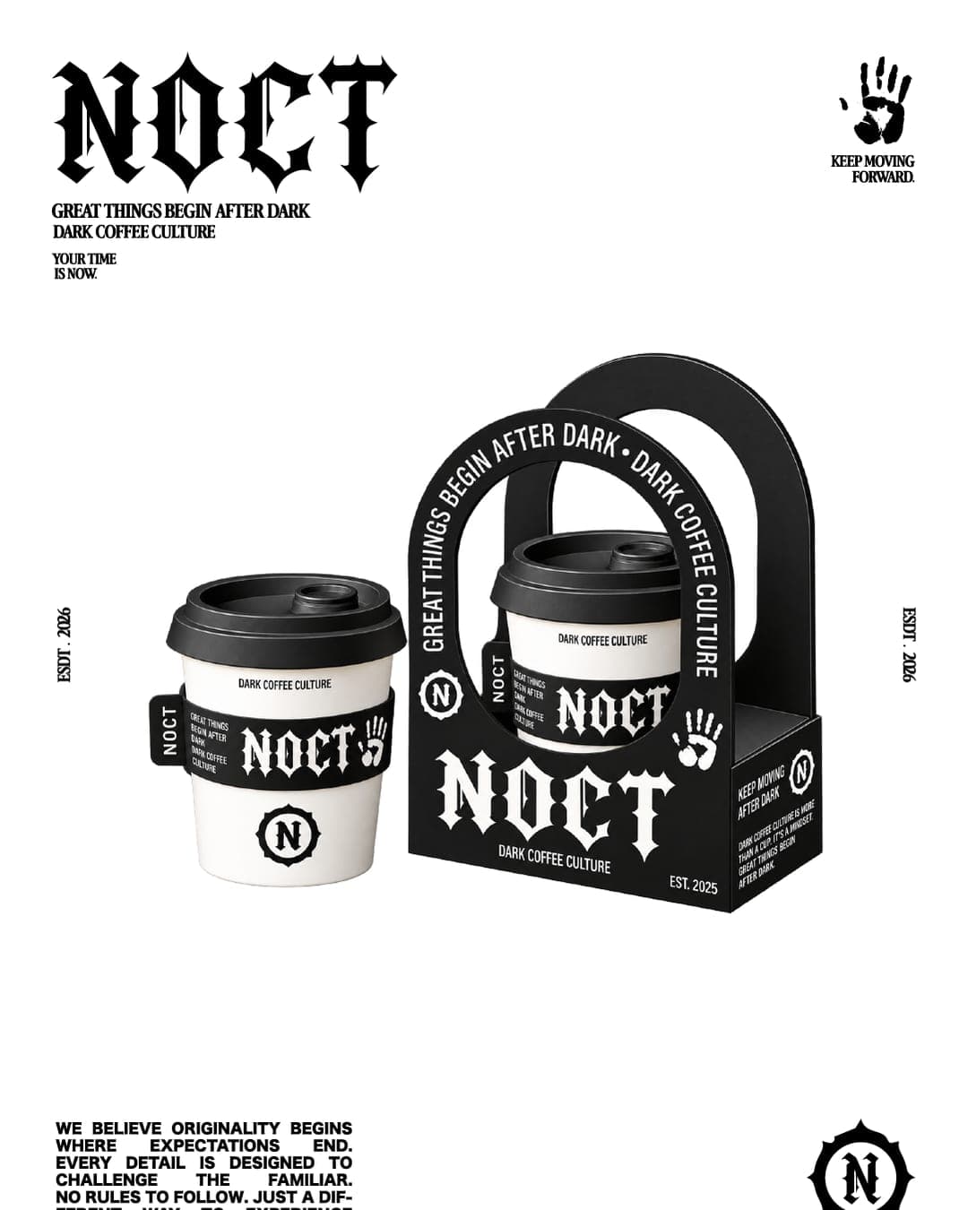 NOCT® – Food & Beverage identity by Kedsol