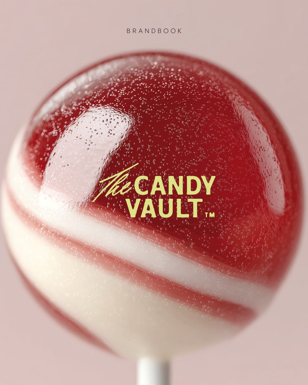 The Candy Vault – Food & Beverage identity by Olya Black