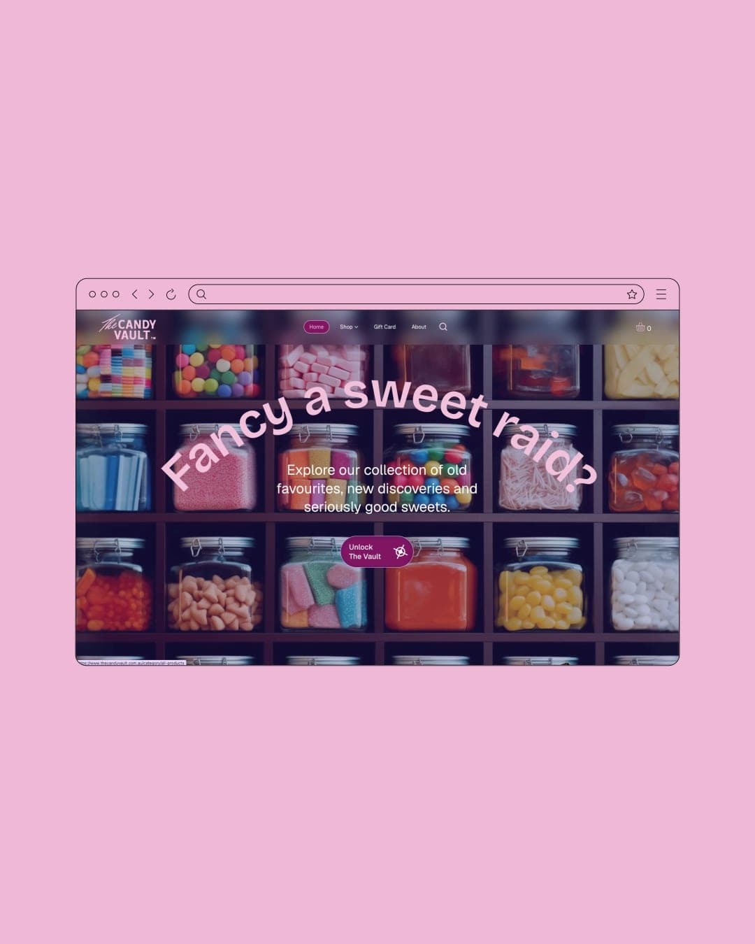 The Candy Vault – Food & Beverage identity by Olya Black, additional view 3 of 5