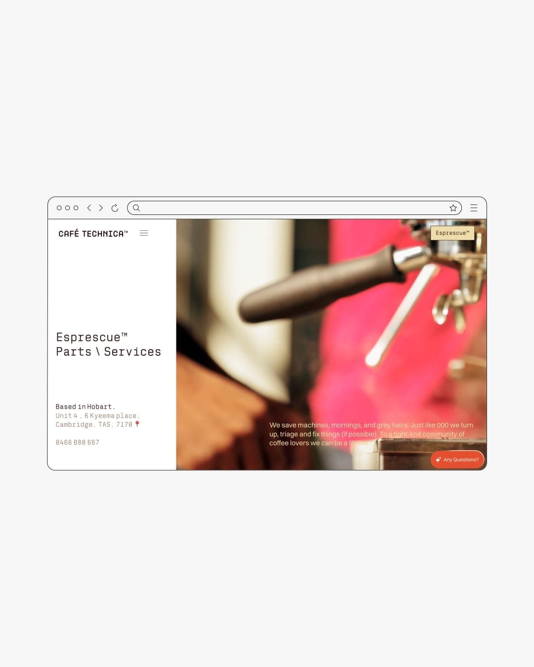 Cafe Technica – Other identity by Olya Black