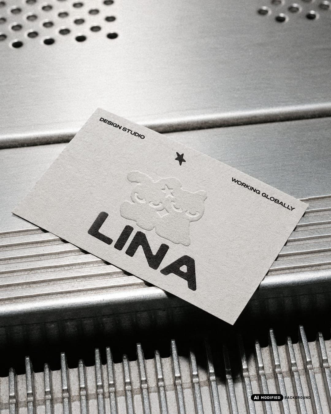 LINA Studio – Agency & Studio identity by LINA STUDIO, additional view 5 of 6, AI MODIFIED · background