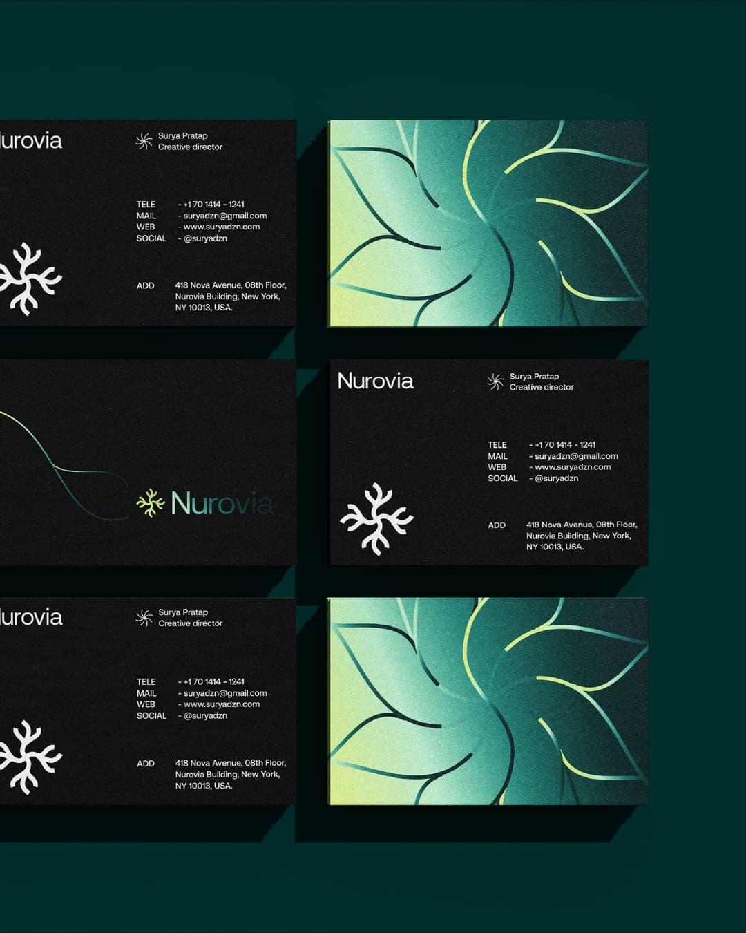 Nurovia – Technology identity by SURYA DZN, additional view 3 of 10