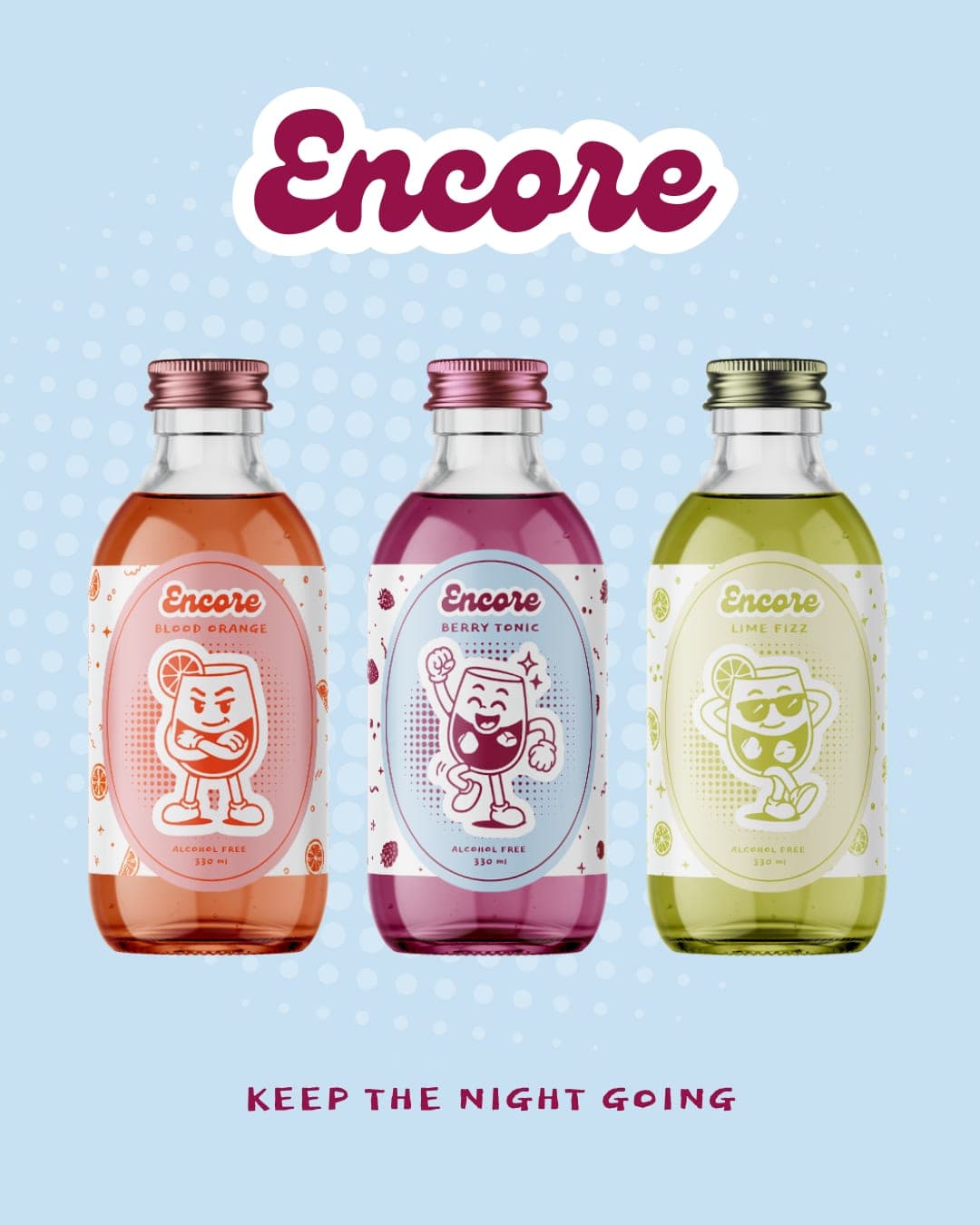 Encore – Food & Beverage identity by eliisign