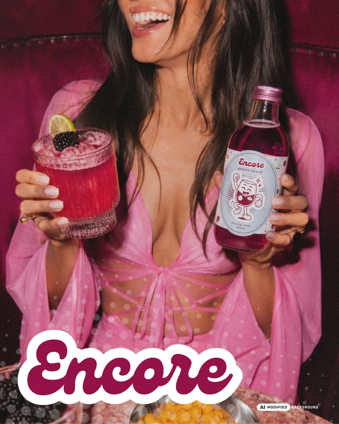 Encore – Food & Beverage identity by eliisign, additional view 2 of 9, AI MODIFIED · background