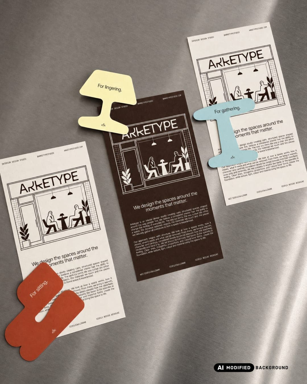ARKETYPE - Brand Identity & Visual World – Home & Living identity by bynillo.studio, additional view 4 of 10, AI MODIFIED · background