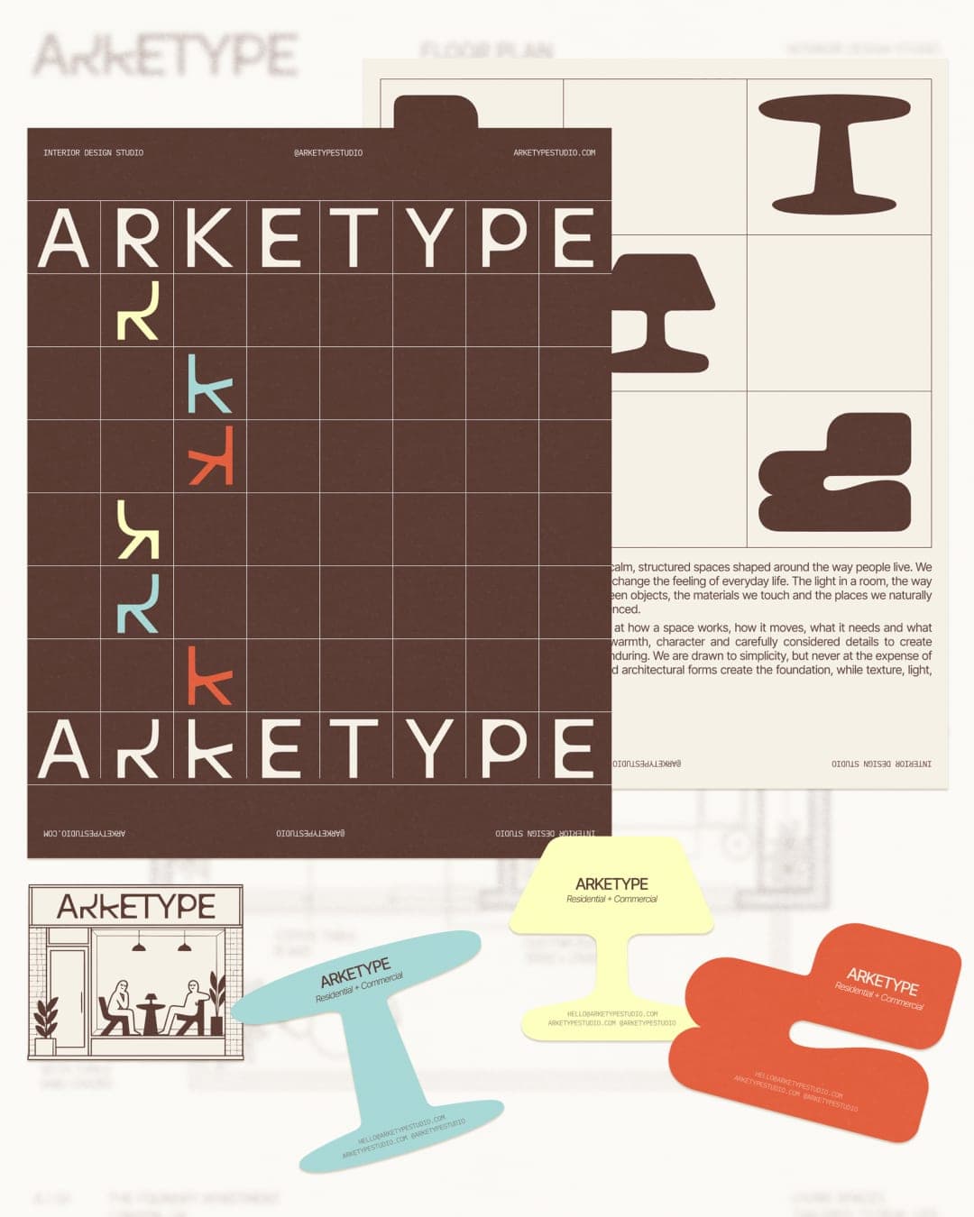 ARKETYPE - Brand Identity & Visual World – Home & Living identity by bynillo.studio, additional view 6 of 10
