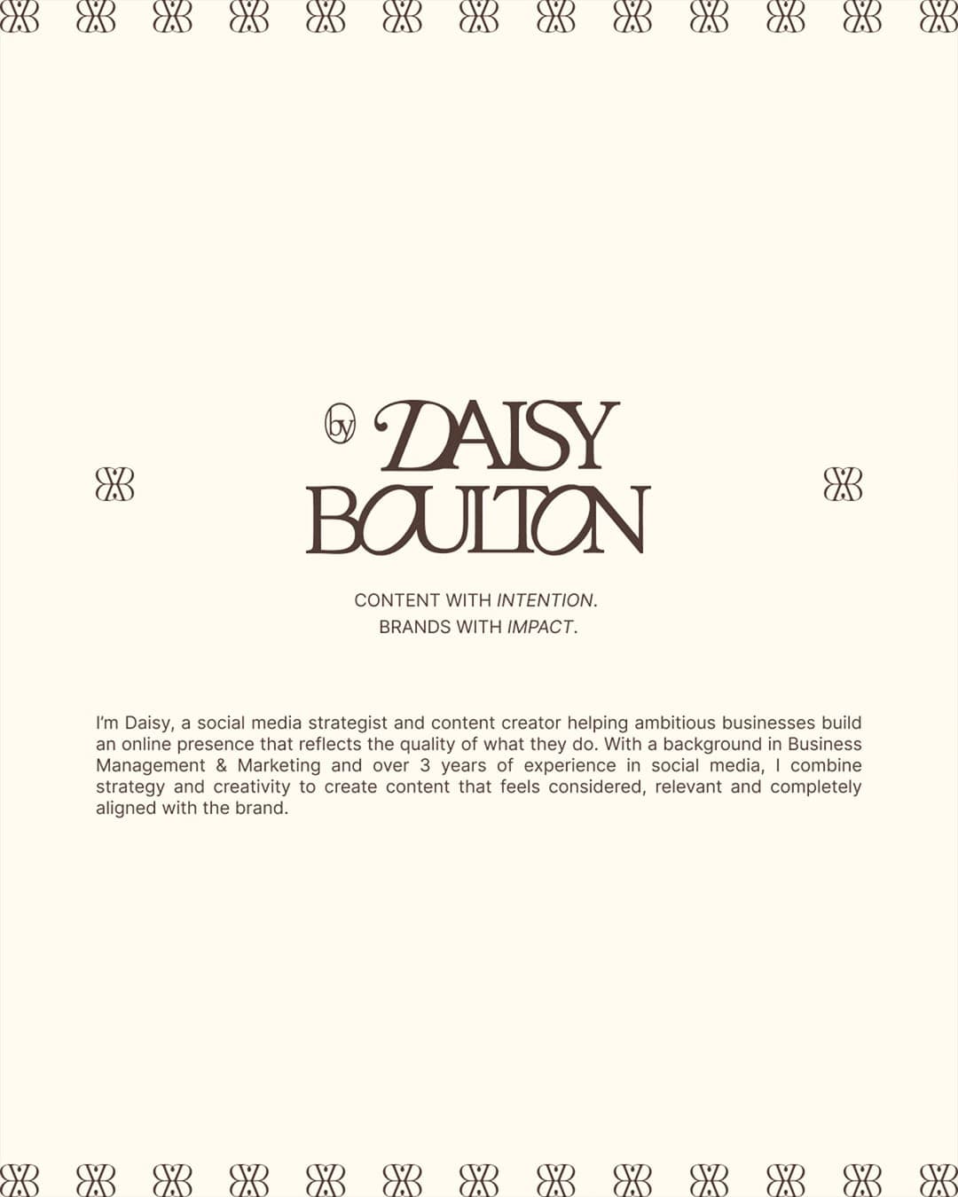 by DAISY BOULTON – Agency & Studio identity by bynillo.studio, additional view 7 of 10