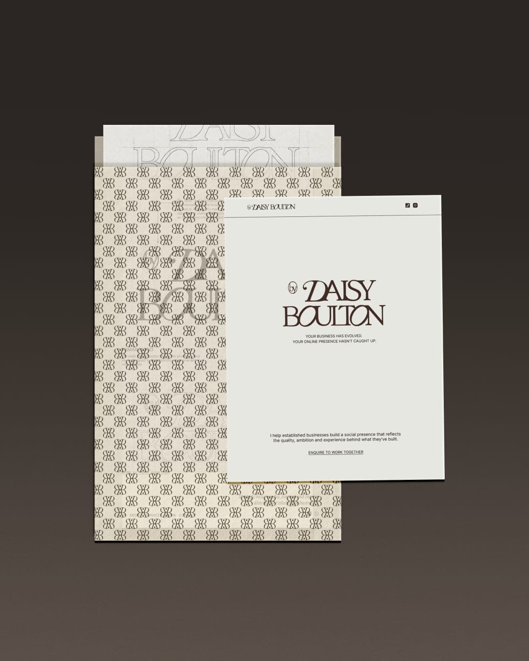 by DAISY BOULTON – Agency & Studio identity by bynillo.studio, additional view 9 of 10