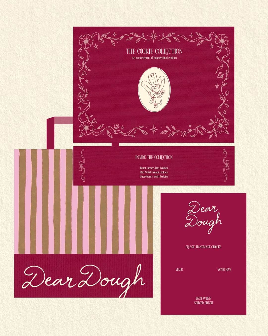 Dear Dough – Food & Beverage identity by Studio Shala, additional view 6 of 9