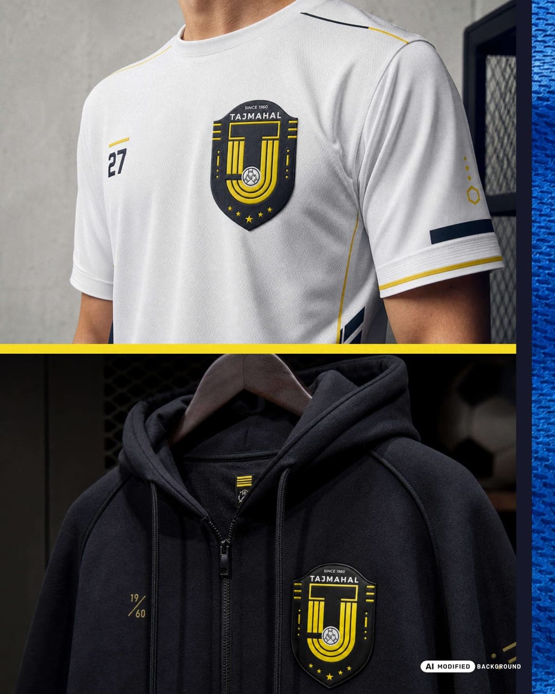 Tajmahal Sports Club – Sport & Outdoor identity by Hasny Ameen, additional view 8 of 8, AI MODIFIED · background