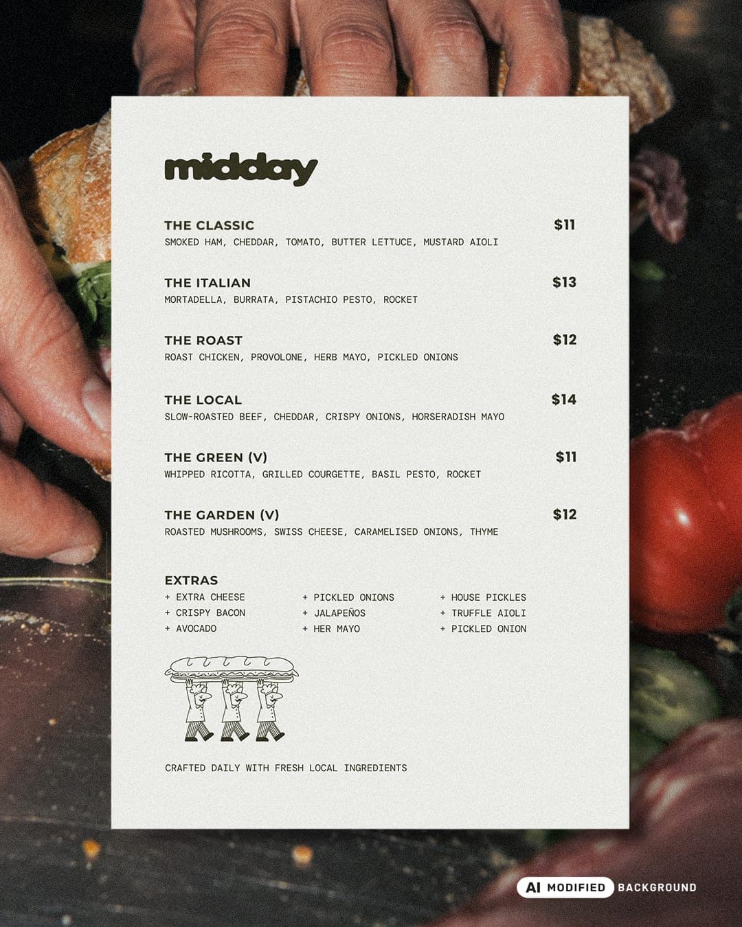 midday – AI MODIFIED · background
